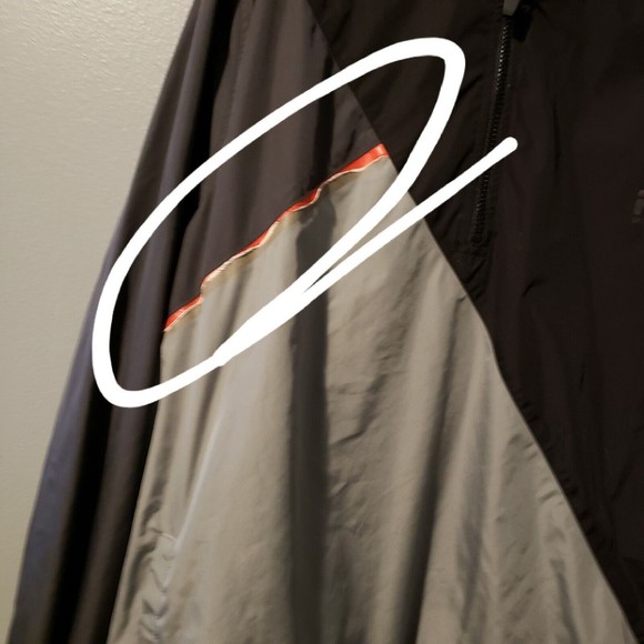 Fila Sport Golf Windbreaker 1/4 Zip / Side Zip Jacket Sz 2XLT - Picture 3 of 12